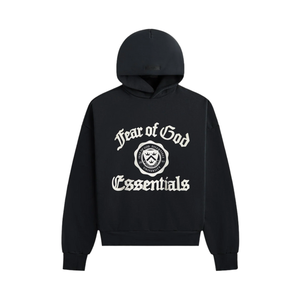 Essentials Heavy Fleece Vintage Shrunken Hoodie