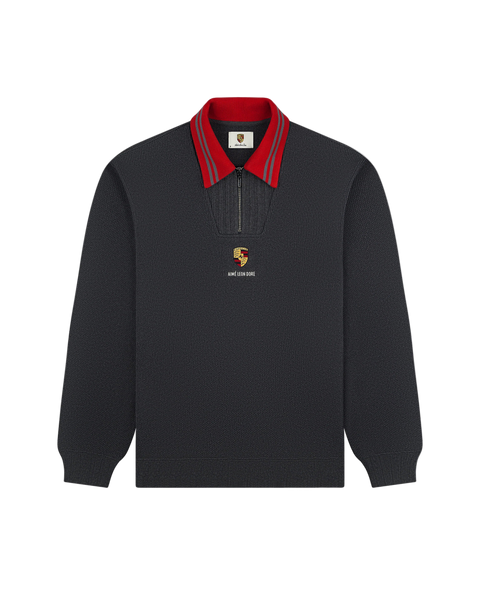 Aime Leon Dore x Porsche Jacquard Collar Quarter Zip Pullover