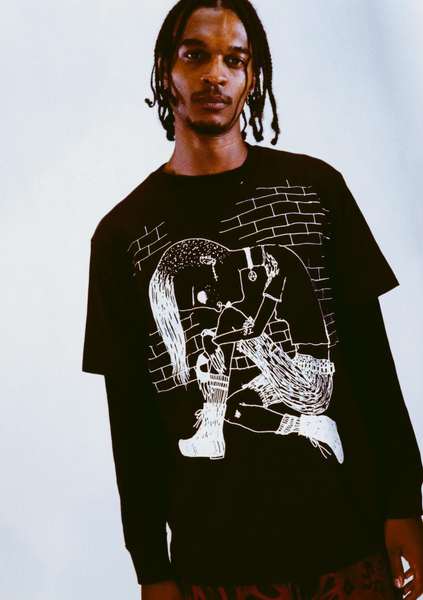 Supreme®/Y’s by Yohji Yamamoto Thinker Tee Black