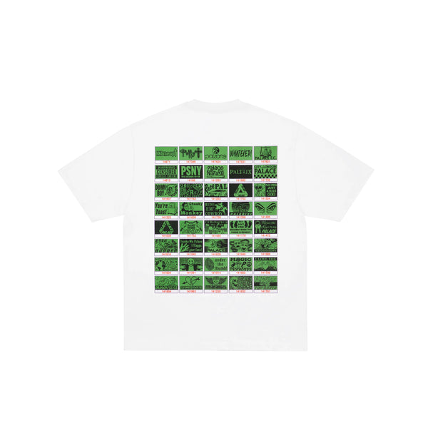 Palace Top Up T-Shirt White