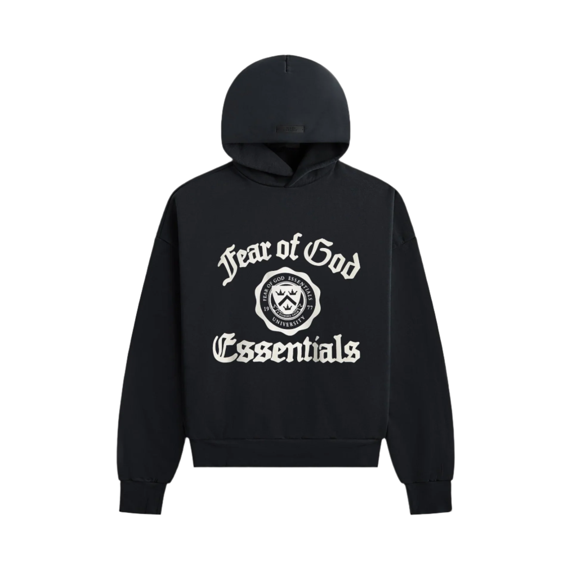 Essentials Heavy Fleece Vintage Shrunken Hoodie