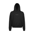 "es neesmu reperis." Black Hoodie