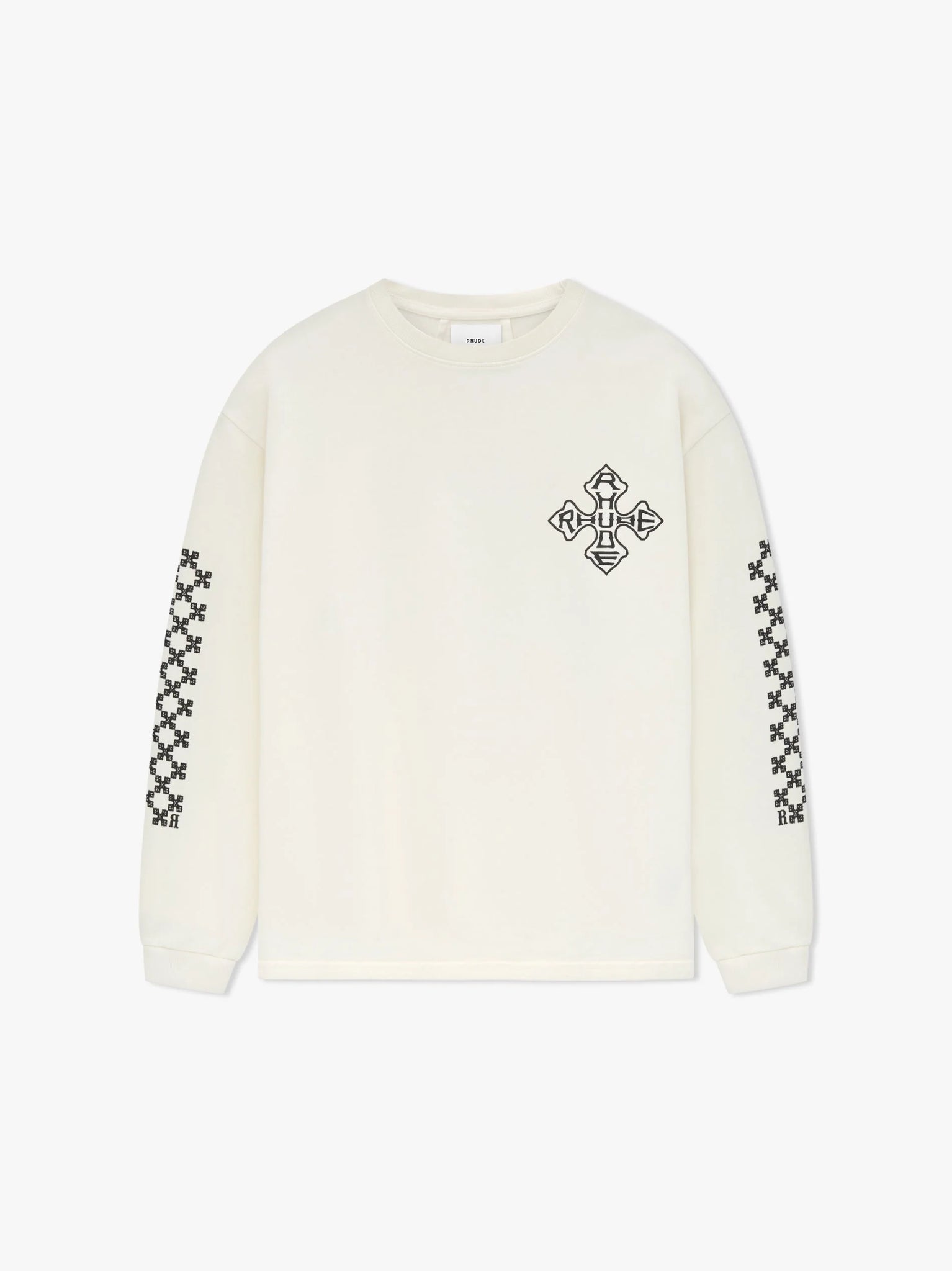 RHUDE CROSS LS TEE