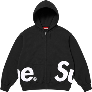 Supreme Big Logo Zip Up Hooded Sweatshirt