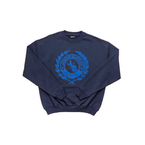 "JNB" Navy Crewneck Sweater