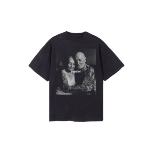 Forever Young Washed Black T-Shirt