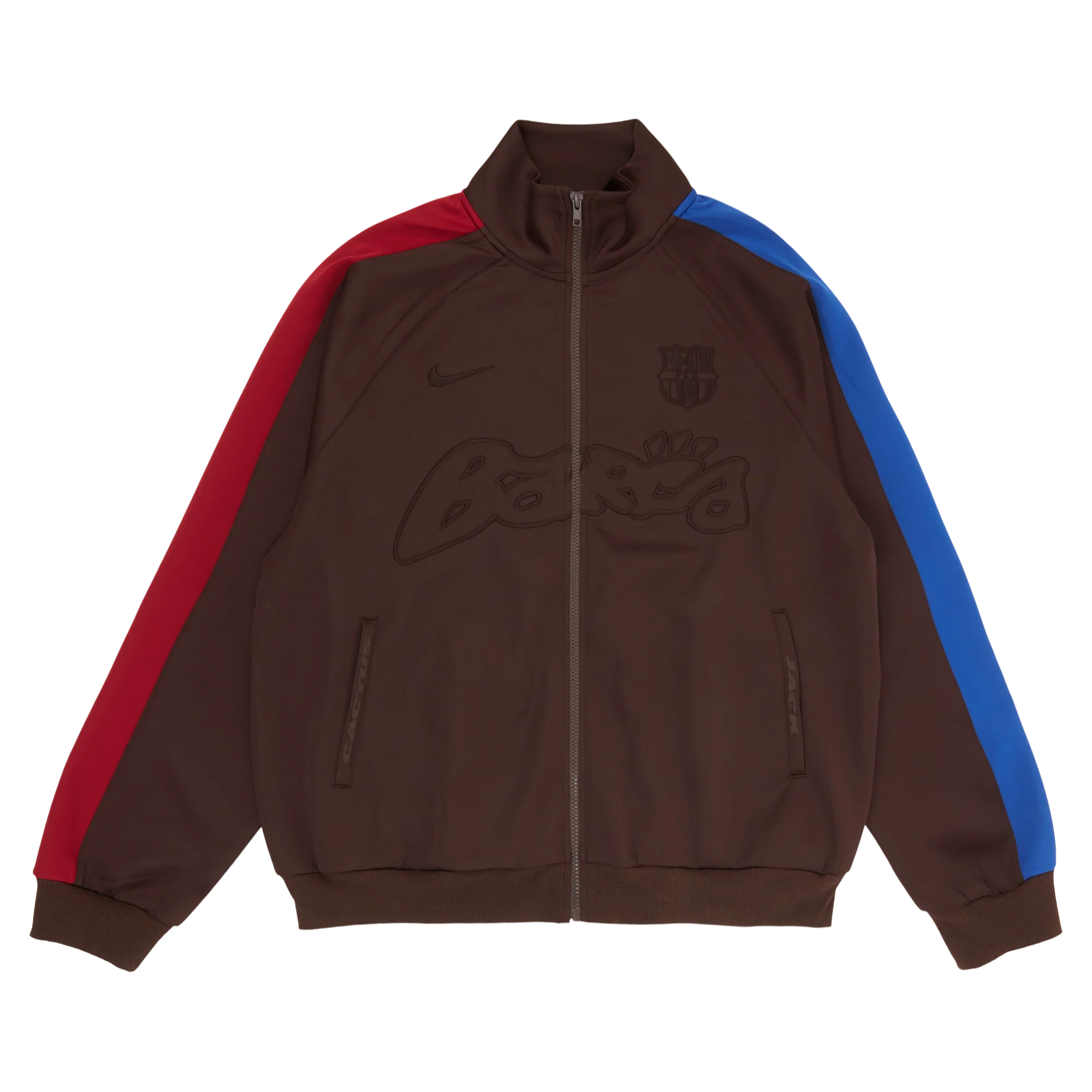 CJ X NIKE X FCB BARÇA RETRO ZIP ANTHEM JACKET